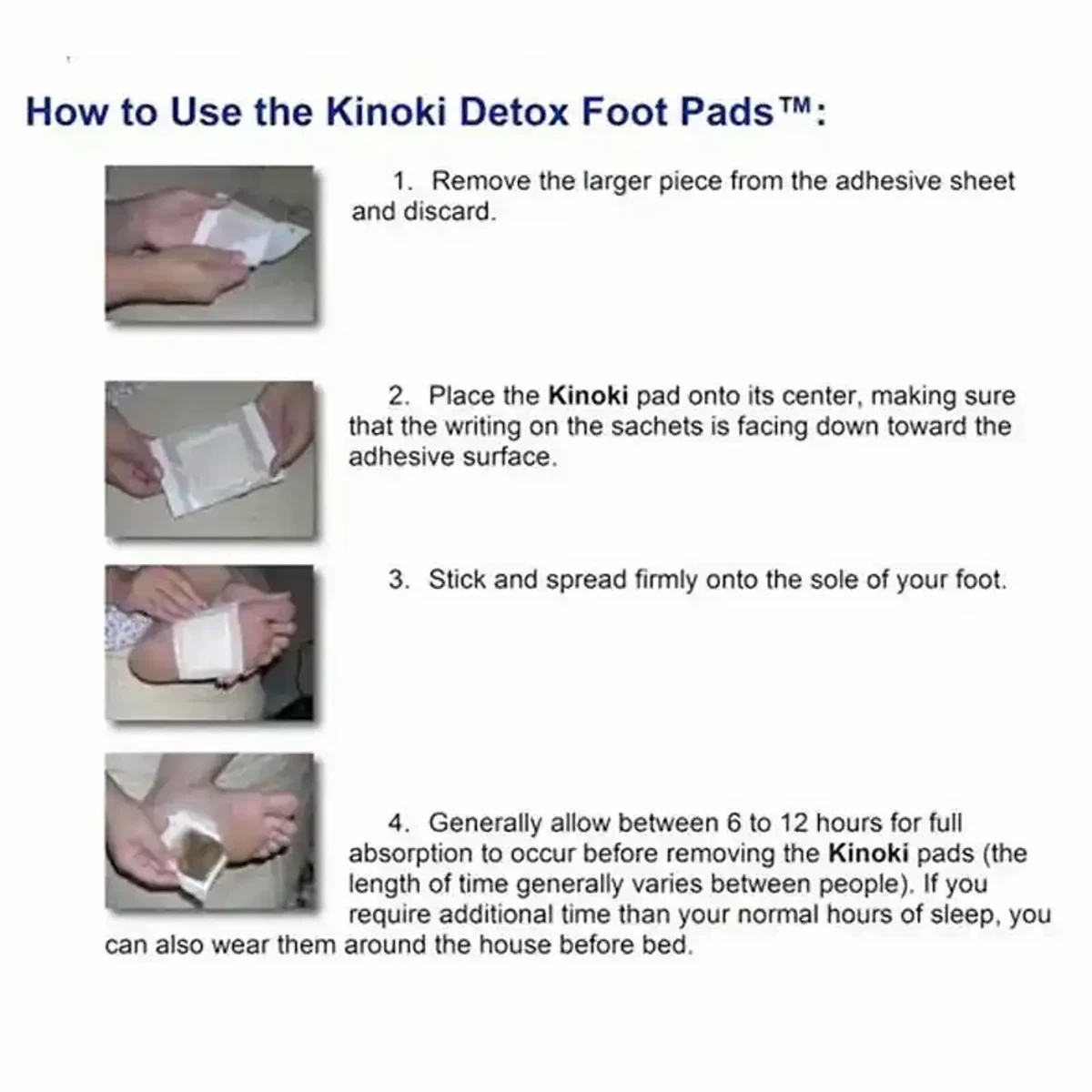 kinoki detox foot pad 10 picas - Image 7