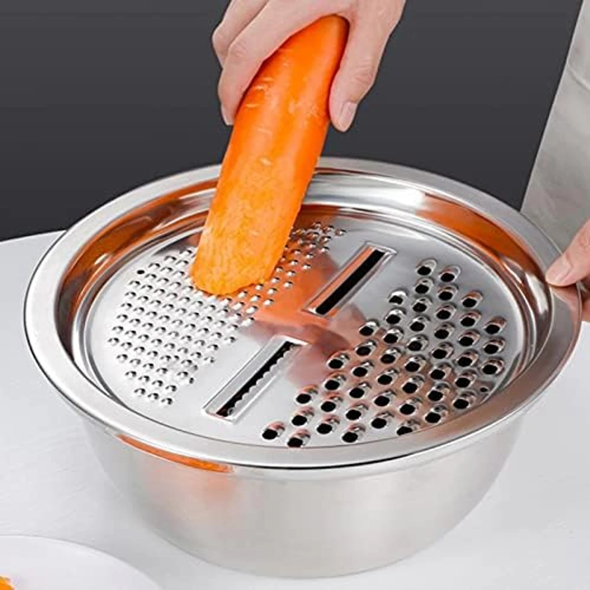 3 in 1 Vegetable Cutter with Drain Basket - Image 10