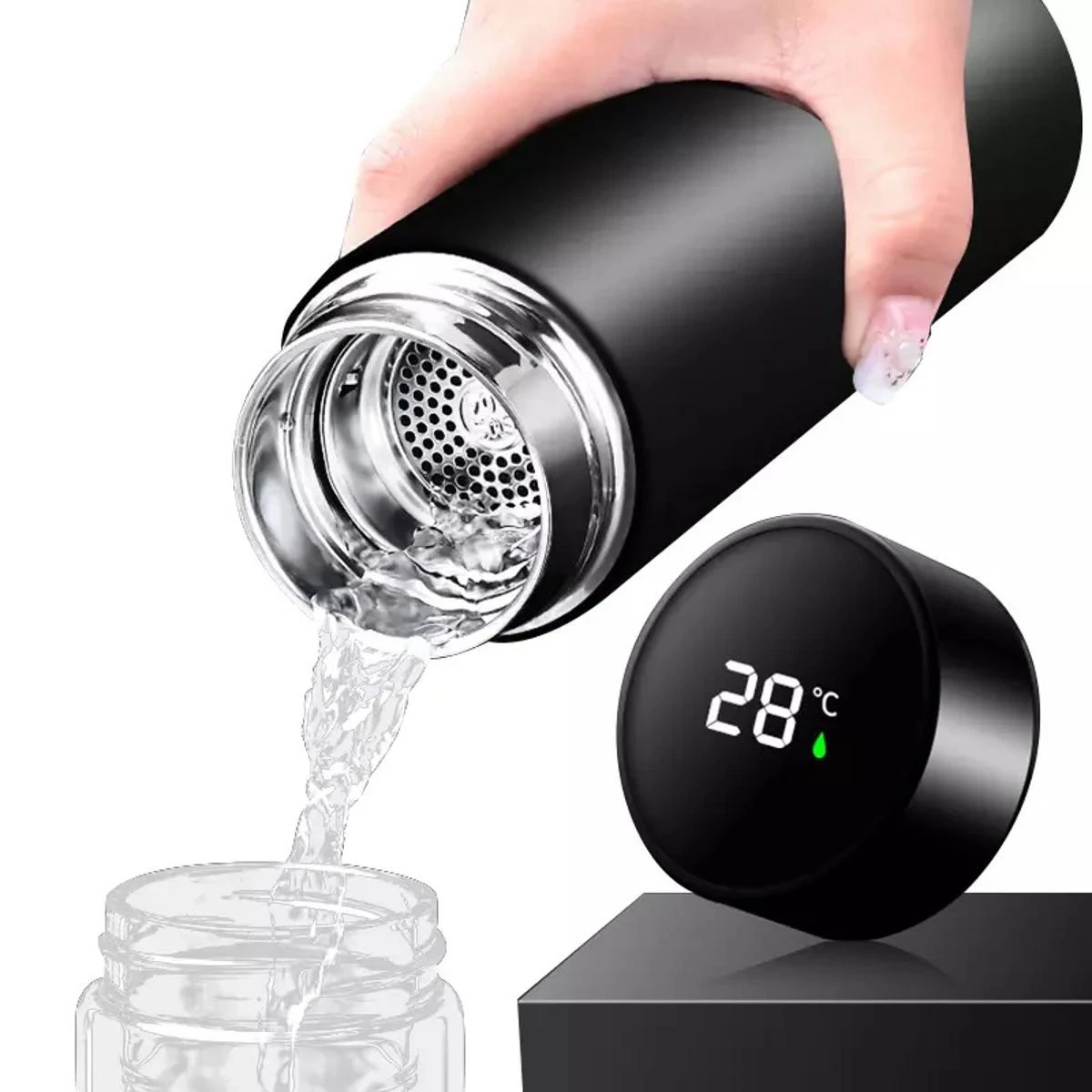 Smart Cup LED Temperature Display