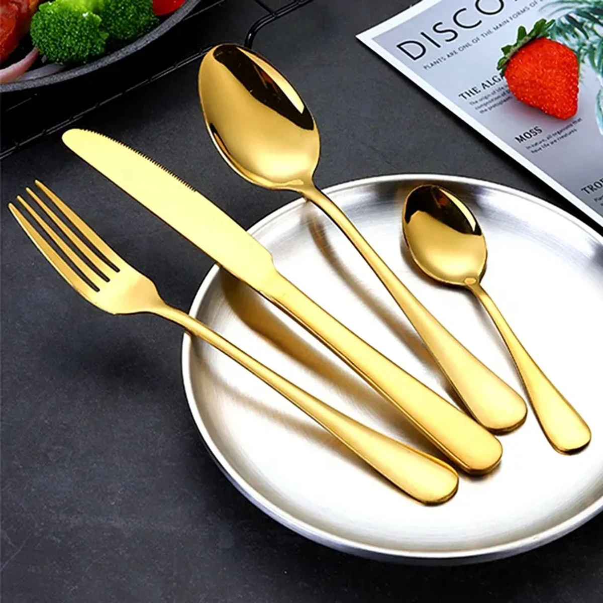 Cutlery Gold-Plated 24-piece Set - Image 5