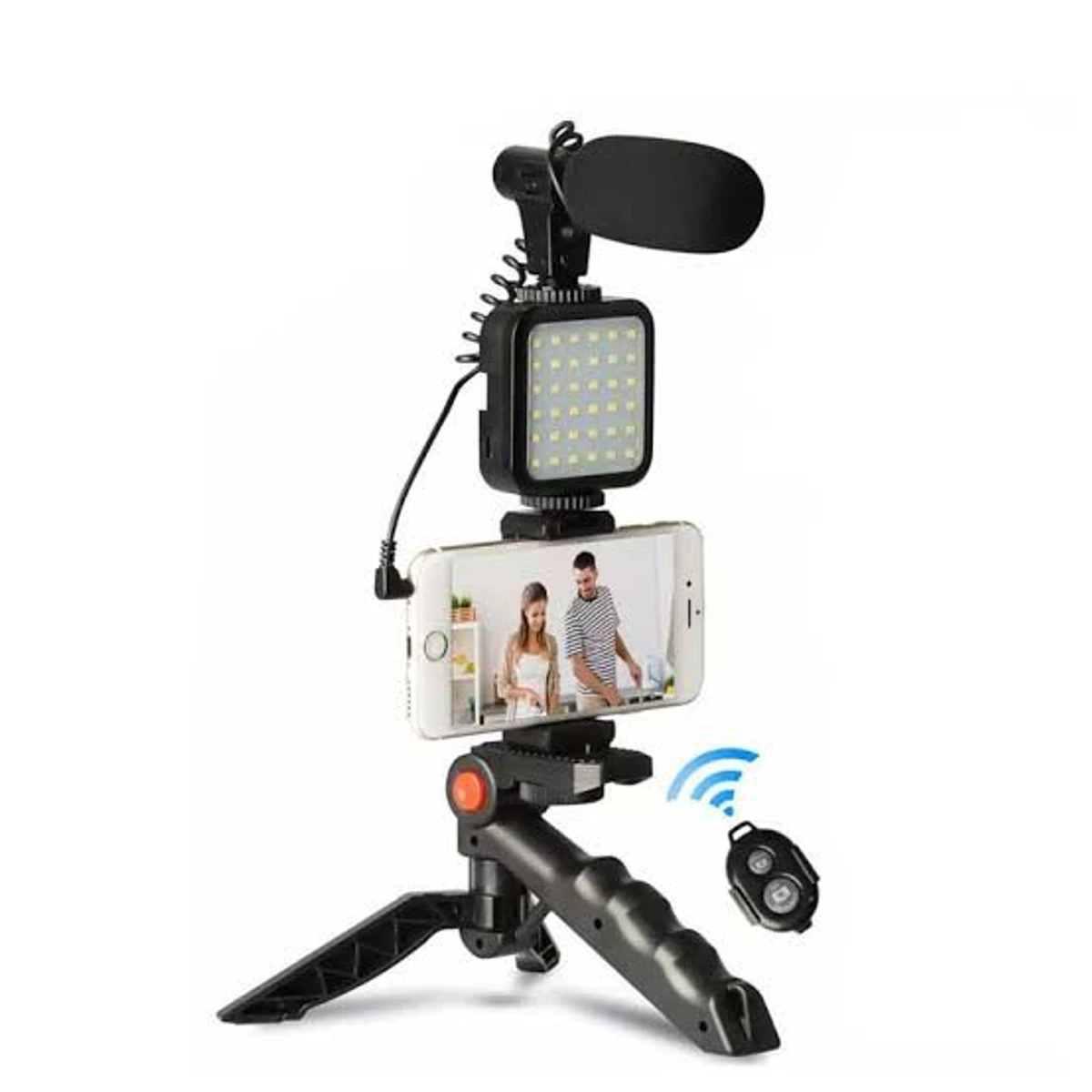 REMOTE CONTROL VIDEO KITS MICROPHONE LED FILL LIGHT MINI TRIPOD - Image 7