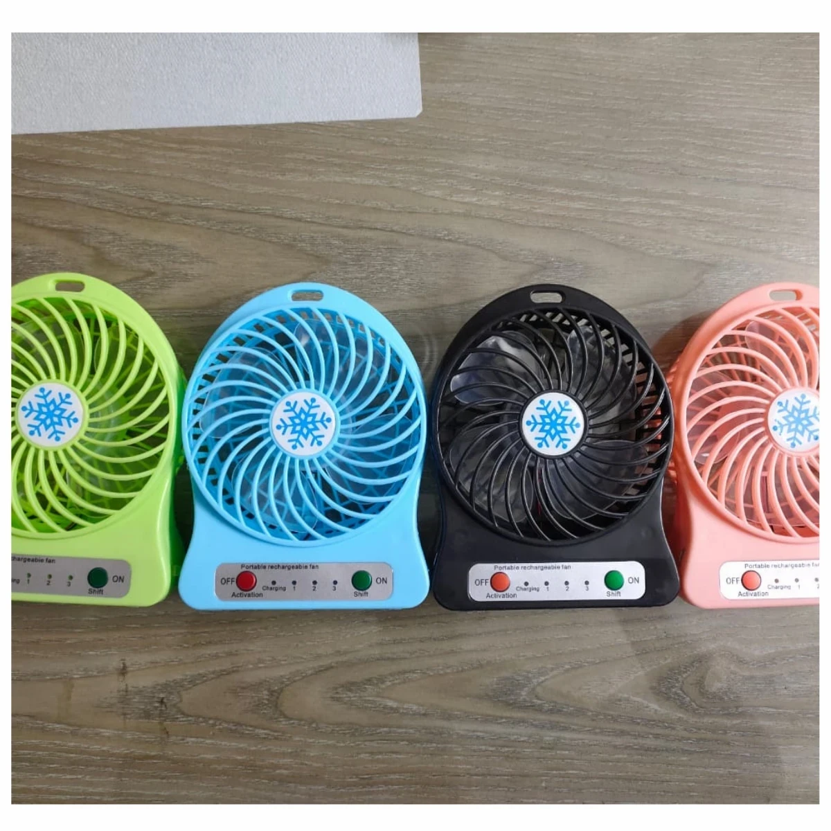 RECHARGEABLE MINI FAN WITH LIGHT - Image 6