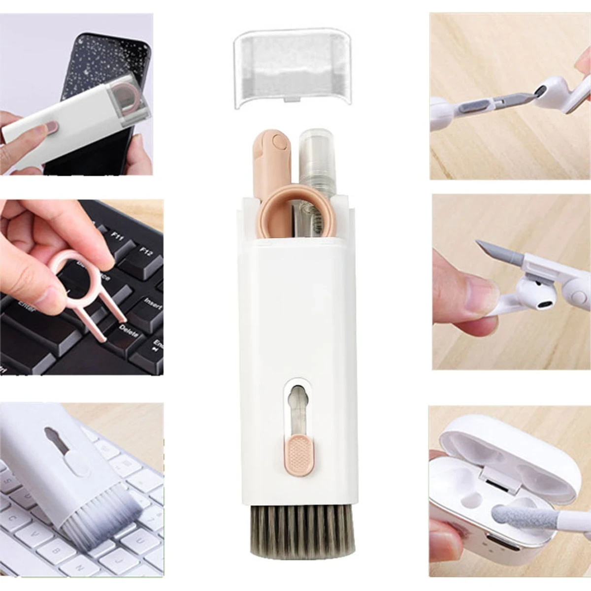 7 in 1 Multifunctional Cleaning Brush Kit