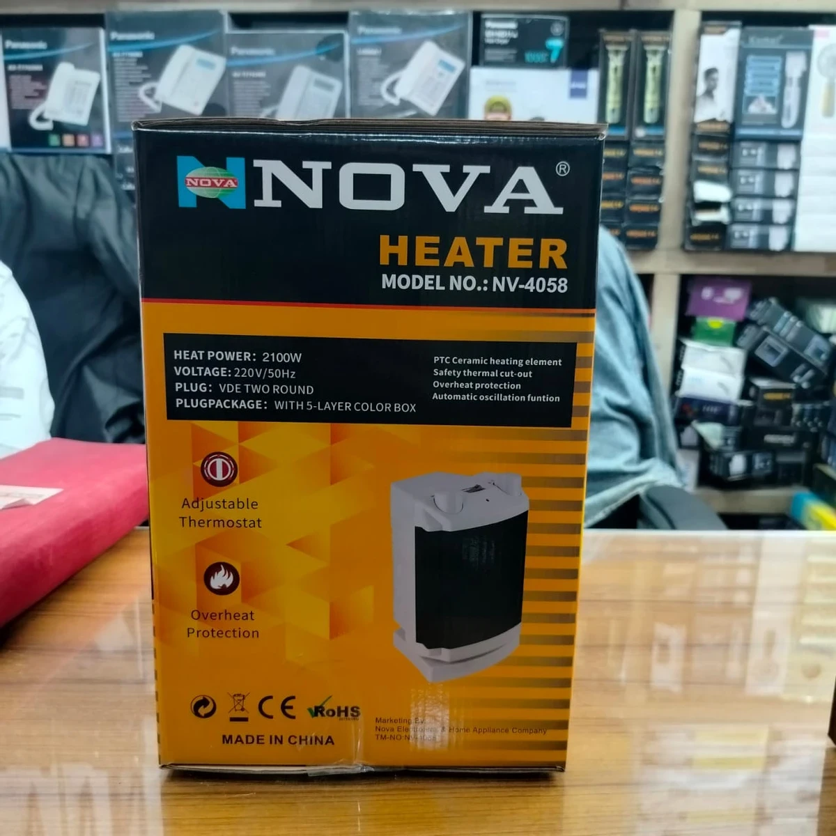 Nova Room Heater NV-4058 - Image 6